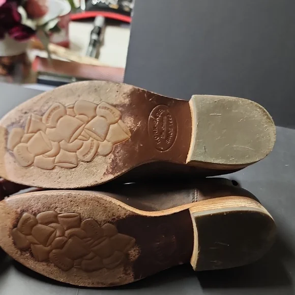 Kork-Ease Dark Brown Ankle Booties - Picture 7 of 8